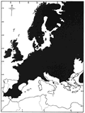 Enallagma cyathigerum - oblasť rozšírenia