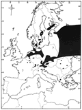 Leucorrhinia pectoralis - oblasť rozšírenia