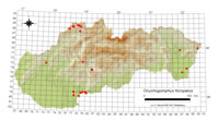 Onychogomphus forcipatus - výskyt na Slovensku