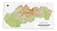Sympetrum danae - výskyt na Slovensku
