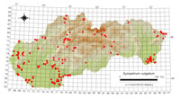 Sympetrum vulgatum - výskyt na Slovensku